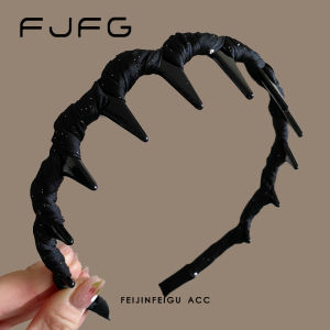 Basic Style Starry Sky Hairband Womens Heightening Forehead Small Face Effect Hair Clip Fashionable Versatile Toothed Edge Hairband