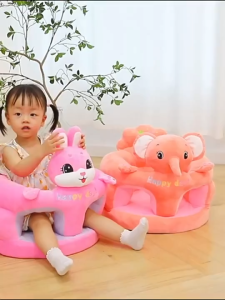 SOFTHOME 3-12 Months Infants Learning Sit Chair Baby Anti-Fall Training Seat with Thickened Cushion