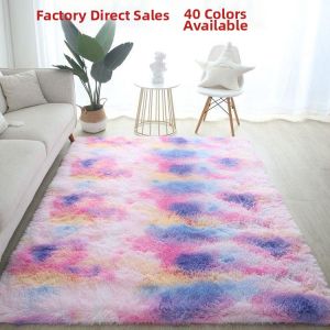 MOLORE | Long-Haired Fluffy Dyed Carpet For Living Room and Bedroom Easy to Clean