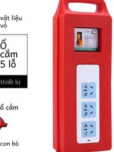 Hộp Điện Cầm Tay Di Động Trang Web Xây Dựng Chữa Cháy Hộp Điện Tạm Thời漏保插座 Hộp Điện Nhỏ Di Động