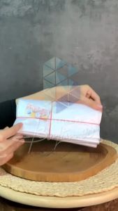 (250 GR) HD Tipis 20x35 cm Plastik Buram Bungkus Makanan Tahan Panas