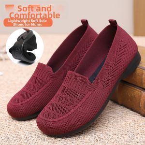 BURUIJING | Breathable Comfort Soft Sole Anti-slip Womens Cloth Shoes