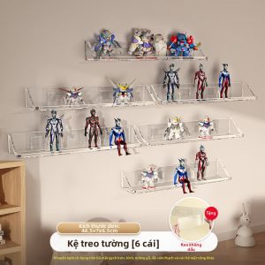 AOQILA | Kệ Đựng Đồ Chơi Trang Trí Treo Tường Acrylic