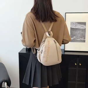 [COD✅]Tas Ransel Wanita Cantik Ringan Backpack Cewek Premium Anti Air Tas Slempang Multifungsi Sederhana