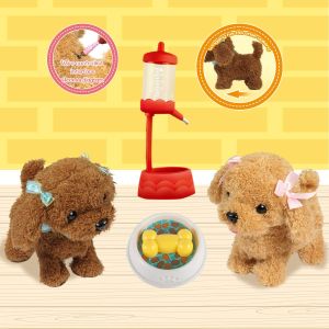 Mainan Anjing Hidup Intelligent Dog Boneka Anjing Berjalan Menggonggong