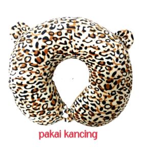 Bantal leher motif dewasa pakai kancing