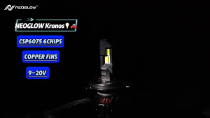 NeoGlow KRONOS 160W 36000LM Lighting LED Headlight 6500K – 2PCS H4/H11/9005 with CANbus Plug & Play