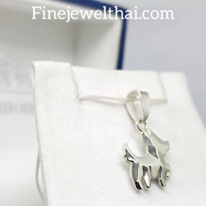 Finejewelthai-จี้เงินแท้-จี้นักษัตร-เงินแท้-ปีจอ-ปีสุนัข-P114600_11