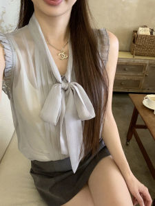 Stylish Attractive Sleeveless Summer Womens Blouse
