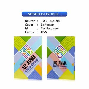 Buku Juz Amma Tajwid Dan Terjemah - Uk A6 Kecil