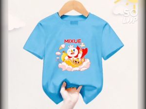Kaos Atasan Anak Usia 1-12 Tahun Lengan Pendek