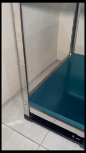 COD OIMG Alas Roda Kulkas Mesin Cuci Stand Moveable Roller 70cm 2 PCS - OMG17