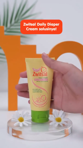 Zwitsal Daily Protection Cream 50gr – Krim Popok Bayi Cegah Iritasi