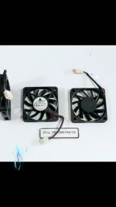 Quạt DC 6Cm / Dày 1Cm - Điện áp DC 12V (Loại 3 dây 3 Pin cắm)