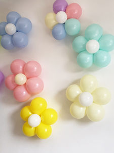 Đèn Trang Trí Bong Bóng Hoa Sinh Nhật Phong Cách Tươi Mới Đồ Trang Trí Phòng Ngủ Bóng Bơm Khí Hình Hoa Mận Đồ Trang Trí Tiệc Sinh Nhật