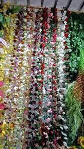 [HCM] 2.3M 42 Đầu Dây leo hoa hồng lụa dáng dài trang trí siêu đẹp -Joyee