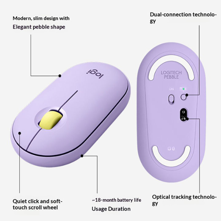 Logitech%20%7C%20Logitech%20Pebble%20M350:%20Silent,%20Slim,%20and%20Simply%20Perfect%20-%20Image%204