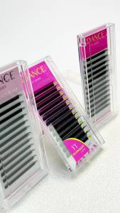 TDANCE YY Shape 8-15Mix Lashes 2D 0.05mm Faux Mink Eyelash Extensions Natural Soft Light Eyelashes Makeup Hand Woven Lashes