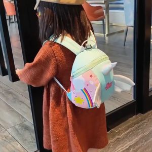Childrens Cartoon Anime Lost Prevention Kindergarten Backpack Cute Mini Large Medium and Small Class Backpack