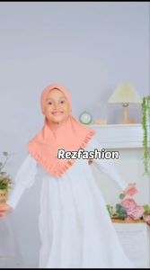 Hijab Instan Anak Amina 2-7 thn | Hijab Anak instan Syari Matt Airish