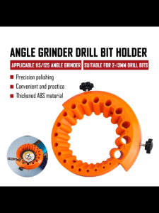 NEW Angle Grinder Drill Bit Holder New Drill Bit Grinder 115 Angle Grinder Multi-Function Drill Bit Grinding Bracket