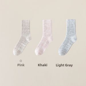 MiiOW | Thickened Woolen Socks Womens Mid-calf Fluffy Warm Sleep Floor Socks Autumn Winter Long Tube Socks Cat Person Brand