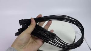 T.F.SKYWINDINTL(TFSKYWINDINTL) | 4X8Pin to 16Pin Graphics Card Cable PCI5.0 12VHPWR 16AWG+18AWG Fully Modular Power Adapter Cable Suitable for RTX4080 RTX4090