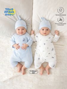 TONGLIANCHUXIN | Newborn Spring/Summer Pure Cotton Bodysuit