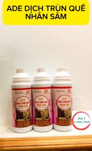 ADE dịch trùn quế nhân sâm chai 1 lít vỗ béo cao đạm tăng cân nhanh bung mông nở đùi đẹp mã đỏ tích kích mào. Thú y Trường Thịnh