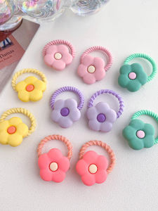 Pet Hair Ties for Yorkie Bichon Frise and Maltese With Fruit and Flower Designs