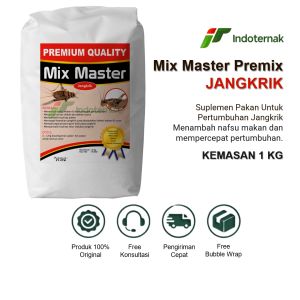 MIX MASTER JANGKRIK - Suplemen Pakan Jangkrik Untuk Mempercepat Pertumbuhan Jangkrik