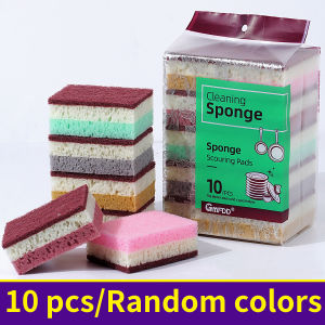 High density sponge cleaning cloth dishwashing cloth non greasy kitchen and catering supplies sponge brush pot and bowl