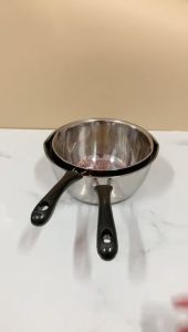 PANCI SUSU / PANCI MIE / PANCI KUAH / PANCI SAUS / STAINLESS STEEL SAUCE PAN 18CM / SAUCE PAN 20CM