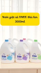 (TRỢ GIÁ) Nước Giặt Dnee 3000Ml/1400ml Thơm Dịu An Toàn Cho Bé - Nước Giặt Thái Hàng Chính Hãng Có Tem Đại Thịnh