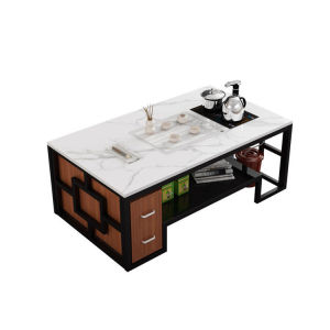 Rock Plate Modern Chinese Style Tea Table