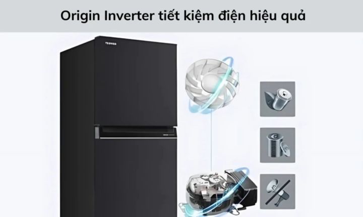 Tủ lạnh Toshiba Inverter 180 lít GR-RT234WE-PMV(52)