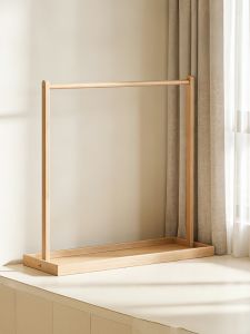 ZHUSHANXIA | Space-Saving Solid Wood Childrens Clothes Hanger