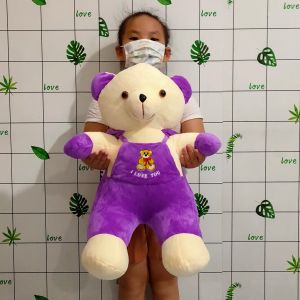 GẤU TEDDY BEAR THÚ BÔNG TEDDY BEAR MẶC YẾM GẤU BÔNG CHO BÉ VẢI NHUNG MỊN AN TOÀN CHO DA BÉ ẢNH THẬT