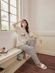 Baisina | Bộ Đồ Ngủ Bông Có Lót Dành Cho Người Mập