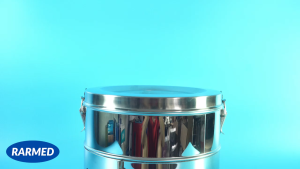 Hộp hấp tròn inox VIET SPACE hộp hấp y tế cao cấp - Dày chắc nhiều cỡ