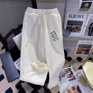 Casual Sporty Girls Long Pants Match All Cotton Elastic Waistband Four Seasons Wear for 5-17 Years Old Kids Casual Style