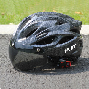 PJT Ultra-Light Bicycle Helmet Lightweight PC Shell & EPS Foam Construction Cycling Helmet MTB 18 Ventilation Vents Bike Helmet