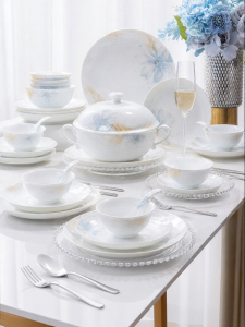 mornenjoy | High Aesthetic Ceramic Bone China Set