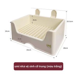 PET AND YOU | Bệ Vệ Sinh Thỏ Chống Lật Cỡ Lớn