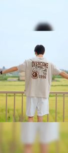 Mens Short Sleeved T-shirt Trendy New Style Temperament Fashion Mens Fashion Round Neck Youth Japanese Short Sleeved T-shirt Youth