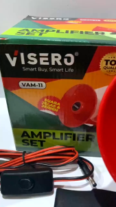 Toa Megaphone VISERO VAM-11 Megaphone Speaker Corong Sirine Bisa Rekam Suara Pengeras Suara Bisa Rekam Suara Merk Suara Jernih Bluetooth Keliling Motor Aki Rekam Sirine Rekam Suara Speaker Horn ~TFA