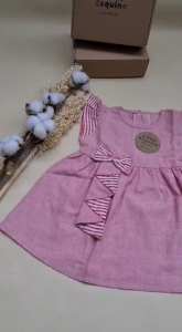 Little Esquina Alena Dress anak perempuan Tangan Pendek kode LE 2018