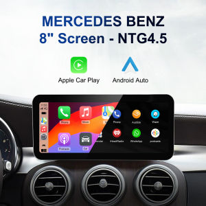 OEM Screen Upgrade Decoder Box CarPlay Android auto Retrofit Kit for Mercedes Benz A/B/C/E/CLA/GLK/ML/SLD with NTG 4.5 System