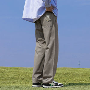 Quần Dài Ống Đứng Bằng Cotton Nguyên Chất Cho Thanh Thiếu Niên Mùa Xuân Thu Quần Dài Thường Ngày Cho Học Sinh Trung Học Cơ Sở Và Trung Học Phổ Thông