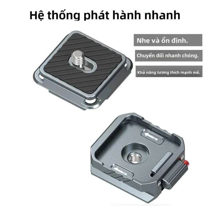 Bộ Kẹp Đế Tháo Nhanh Đa Năng Arca 1/4'' & 3/8'' Chuyển Đổi Cho Máy Ảnh ...